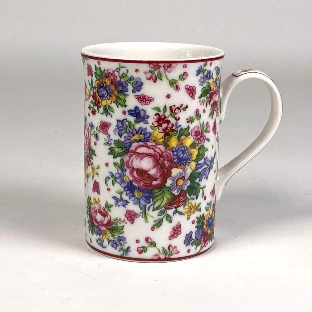 Royal Albert Lady Carlyle Afternoon Tea II Fine Bone China Mug Chintz Rose